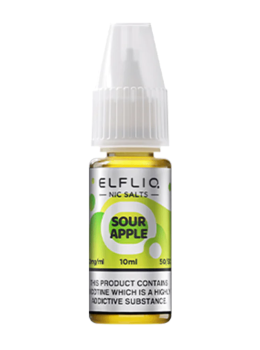 Elfbar ELFLIQ Salt Sour Apple 10ml 20mg